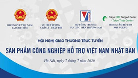 Giao thương trực tuyến sản phẩm công nghiệp hỗ trợ Việt Nam - Nhật Bản