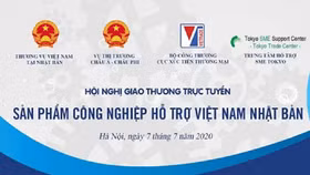 Giao thương trực tuyến sản phẩm công nghiệp hỗ trợ Việt Nam - Nhật Bản