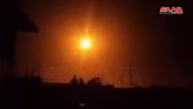 Không quân Israel lại không kích Syria