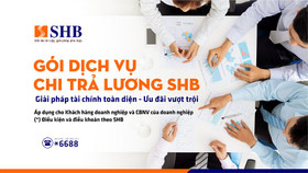 Doanh nghiệp được miễn phí chi lương trực tuyến trọn đời cùng Gói dịch vụ chi trả lương của SHB