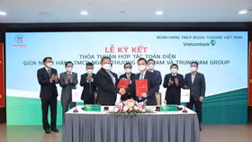 Vietcombank và Trungnam Group ký kết hợp tác toàn diện