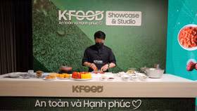 aT tổ chức lớp học nấu ăn quảng bá thực phẩm Hàn Quốc