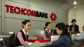 Lợi nhuận trước thuế 6 tháng đầu năm Techcombank đạt 2.734 tỷ đồng