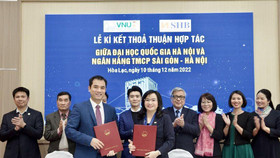 SHB ký kết hợp tác toàn diện với Đại học Quốc gia Hà Nội