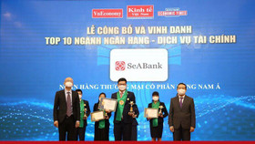 SeABank được vinh danh Top 25 Thương hiệu tài chính dẫn đầu Việt Nam 2021