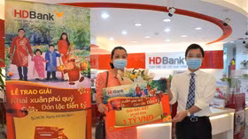 Danh sách khách hàng trúng hơn 11 tỷ đồng từ HDBank