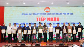 Thành ủy Hà Nội kêu gọi ủng hộ nhân dân các tỉnh miền Trung bị thiệt hại do mưa lũ