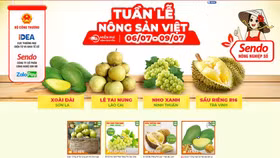 Khai trương “Tuần lễ Nông sản Việt” trên Sàn thương mại điện tử Sendo