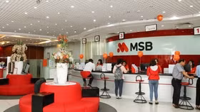 Ngân hàng MSB duy trì mặt bằng lãi suất ổn định trong tháng 5/2025
