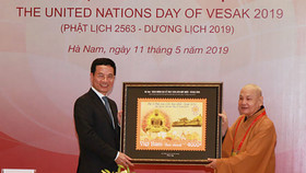 Phát hành đặc biệt bộ tem chào mừng Đại lễ Vesak 2019