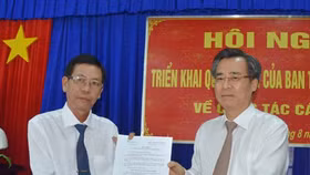 Bổ nhiệm, chuẩn y nhân sự 3 tỉnh Bạc Liêu, Sóc Trăng, Quảng Nam