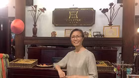 CEO Lê Thị Kim Thư: Mong lụa Hà Đông sớm “tung bay” trong nắng gió trời Tây