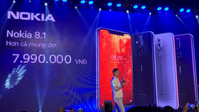 Nokia 8.1 chính thức có mặt tại Việt Nam với giá 7,99 triệu đồng