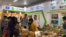 Khai trương gian hàng cho các sản phẩm tre tại hội chợ Xuân Giảng Võ 2019