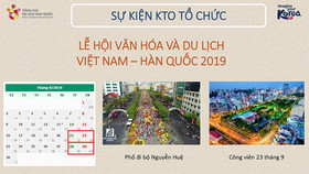 Sắp diễn ra lễ hội Văn hóa và Du lịch Việt Nam – Hàn Quốc 2019