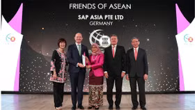 Tập đoàn SAP được trao giải “Người bạn của ASEAN”