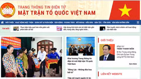 Khai trương trang thông tin điện tử Mặt trận Tổ quốc Việt Nam phiên bản mới