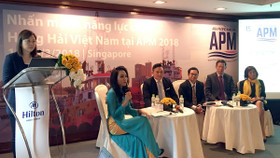 Nâng cao năng lực ngành hàng hải Việt Nam tại APM 2018