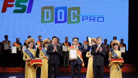 Phần mềm quản trị tài liệu DocPro vinh dự nhận giải Sao Khuê 2018