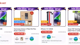 Smartphone cao cấp giảm giá sâu dịp cuối năm