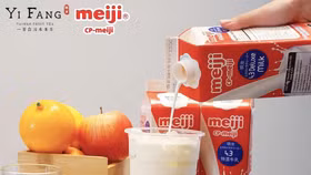 YiFang kết hợp Meiji: Thêm lựa chọn mới cho sản phẩm trà sữa