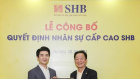 SHB bổ nhiệm ông Đỗ Quang Vinh làm Phó Tổng Giám đốc