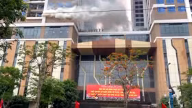 Tây Hồ diễn tập phòng cháy chữa cháy tại tòa nhà 6th Element