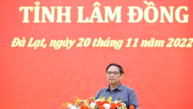 Thủ tướng Phạm Minh Chính ủng hộ đề nghị bố trí ngân sách Trung ương cho cao tốc Bảo Lộc - Liên Khương