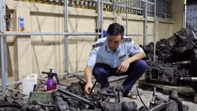 Khám 2 kho hàng, phát hiện 10 tấn phụ tùng ô tô cùng hàng nghìn sản phẩm gia dụng không rõ nguồn gốc