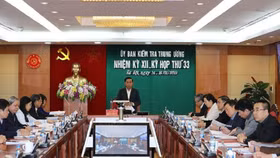 Ủy ban Kiểm tra Trung ương thi hành kỷ luật một số cán bộ