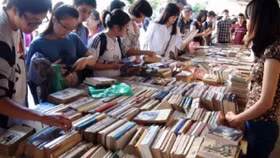 Hội chợ sách cũ Hà Nội tháng 8 sẽ bắt đầu từ ngày mai