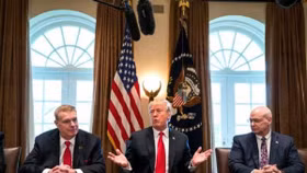 Tổng thống Trump đe áp thuế nhôm thép, chứng khoán Mỹ lao dốc