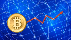 Giá Bitcoin tăng 4,9% gần mức 9.000 USD