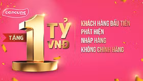 Con Cưng: "Tặng 1 tỷ đồng khách hàng đầu tiên tìm ra hàng không chính hãng"