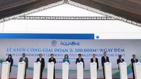 Hà Nội: Khánh thành Nhà máy nước sạch lớn nhất miền Bắc