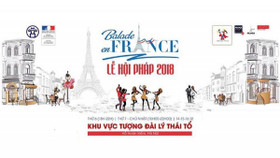 Lễ hội ẩm thực Pháp “Balade en France” lần đầu tiên được tổ chức tại Hà Nội