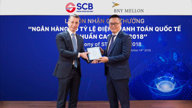 SCB nhận giải thưởng thanh toán quốc tế