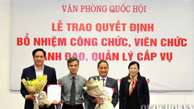 Văn phòng Quốc hội bổ nhiệm nhân sự mới