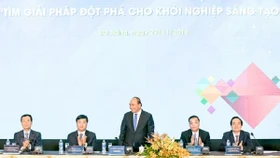 Thủ tướng Nguyễn Xuân Phúc dự Diễn đàn Thanh niên khởi nghiệp 2018