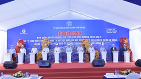 Hà Nội: Khởi công đường trên cao từ cầu Vĩnh Tuy đến Ngã Tư Sở
