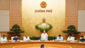 Chính phủ họp phiên thường kỳ tháng 5/2019