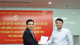 Ông Nguyễn Chí Thành giữ chức Tổng giám đốc SCIC