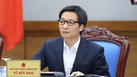 Phó Thủ tướng Vũ Đức Đam kiêm Bí thư Ban Cán sự Đảng Bộ Y tế