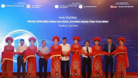 Thái Bình khai trương Trung tâm điều hành an ninh mạng SOC