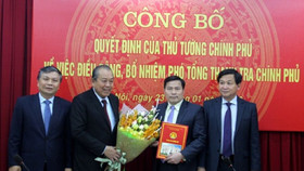 Phó Bí thư Tỉnh ủy Quảng Ngãi nhận chức Phó Tổng Thanh tra Chính phủ