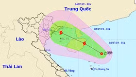 Dự báo thời tiết ngày 2/7: Áp thấp nhiệt đới có khả năng mạnh lên thành bão