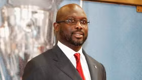 Quả bóng vàng năm 1995 đắc cử Tổng thống Liberia