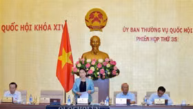 Khai mạc phiên họp 35 của Ủy ban Thường vụ Quốc hội