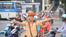 Hà Nội phân luồng giao thông phục vụ Lễ Quốc tang Chủ tịch nước