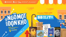 Nhiều ưu đãi hấp dẫn cho người yêu sách trong Ngày hội “Ngõ Mọt Dọn Kho”